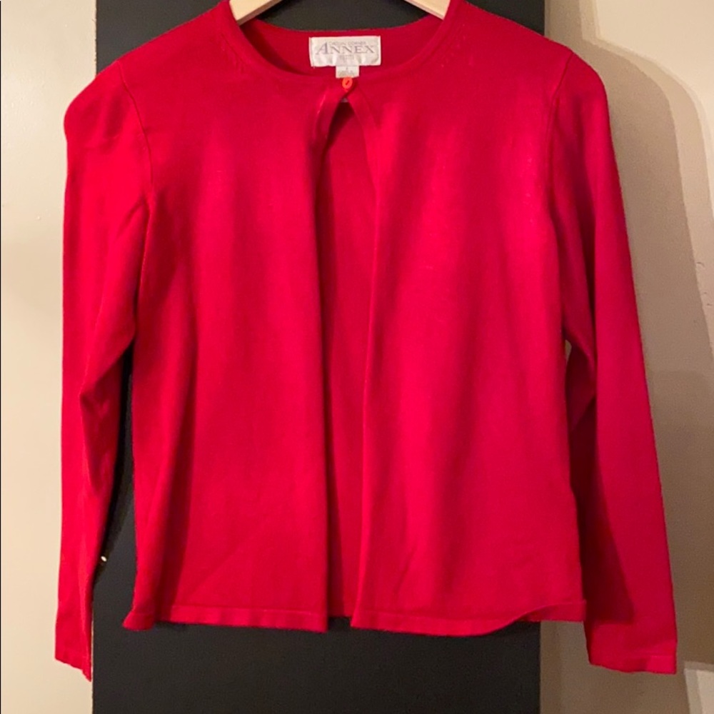 Red sweater